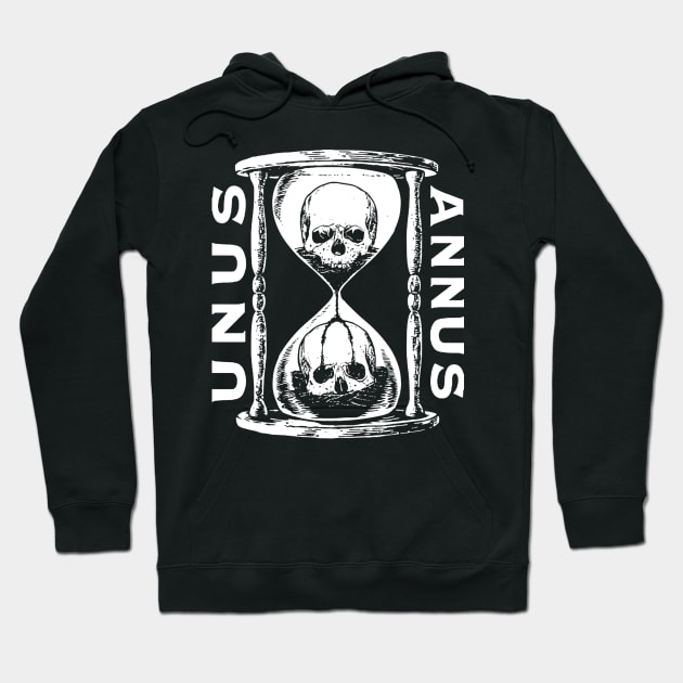 Unus annus white hoodie top